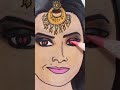 anita hasnandani as vishakha naagin drawing # shorts # youtubeshorts # chetan's art ❤️