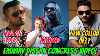 Raftaar New Collab? Emiway Diss In Congress Party Video! Mc Stan New Track Coming! Ikka Shoutout To?