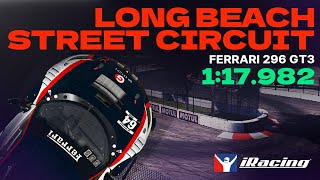 IMSA - Long Beach Street Circuit 1:17.982 - Ferrari 296 GT3 | iRacing