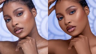 How To Retouch Skin In 10 Minutes for Beginners Using Frequency Separation | Photoshop Tutorial