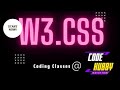 How To Style HTML With W3 CSS Framework (W3.CSS Container - Day 5)
