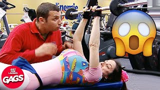 Lo mejor de las bromas en el gimnasio 2025 | Just For Laughs Gags