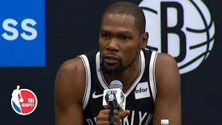 Kevin Durant explains reasons for leaving Warriors for Nets | 2019 NBA Media Day