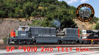 NCRy - SP #9010 - Second powered test run - 08.21.2023