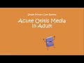 Simple Primary Care Review (Acute Otitis Media in Adults)