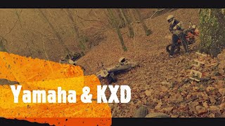 Yamaha yz 85 x2 \u0026 KXD 125!! Niedzielne upalanko