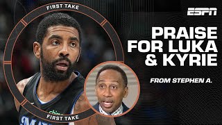 Kyrie Irving & Luka Doncic have answered the call 📞 - Stephen A. responds to Jason Kidd | First Take