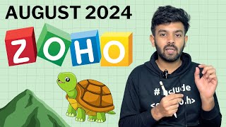 Zoho Aptitude Round - 1 August 2024 Ep-1 | Tortoise sliding | logic io