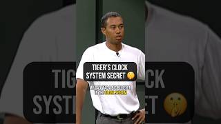 Tiger Woods on the clock system 🏌️‍♂️⏰ #golf #tigerwoods #shorts