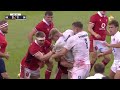 huge hit 👊 jac morgan with a massive tackle wales v england summer nations series 2023