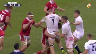 HUGE HIT 👊 | Jac Morgan with a massive tackle | Wales v England | Summer Nations Series 2023