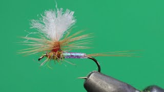 PARACHUTE RAINBOW WARRIOR - FLY TYING TUTORIAL