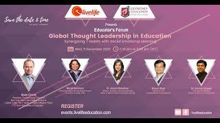 Global Thought Leadership in Education - Synergizing 7 Habits with Social-Emotional Learning