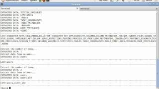 Python SQL Dumper - How to extract all table names from all databases