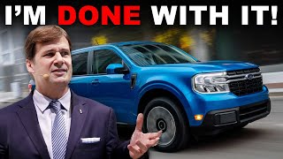 Ford CEO Is Giving Up | BREAKING NEWS