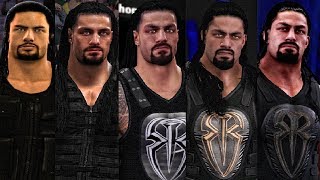 WWE 2K18 - Roman Reigns Entrance Evolution! ( WWE 2K14 To WWE 2K18 )
