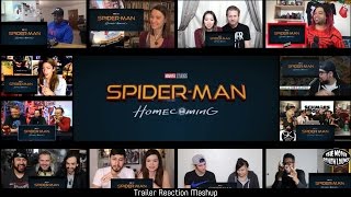 Spider-Man: Homecoming - Official Trailer #1 (Reaction Mashup)