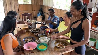 DIA NA COMUNIDADE COM ALMOÇO EM FAMÍLIA/LAGO AMANÃ/AMAZONAS.