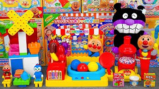 100 Minutes Satisfying with Unboxing Cute Anpanman Festival Stall DX Set Toys Collection ASMR 😊