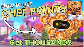 EVERY WAY you can get CHEF POINTS in Kohau Hibachi | Roblox