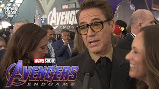 Avengers: Endgame World Premiere - Robert Downey Jr. Interview
