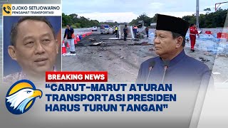 BREAKING NEWS - Pengamat: Presiden Harus Turun Tangan Untuk Keselamatan Transportasi Darat