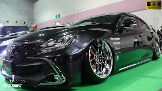 (4K)T-DEMAND with AIR DRIVE TOYOTA MARK X - OSAKA AUTO MESSE 2018