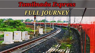 New Delhi To Chennai : FULL JOURNEY : 12622 Tamilnadu Express : NDLS - MAS #indian #railway