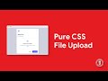 File Upload Modal only with HTML & CSS - Live Coding | EL Creative Media