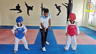 Junior Students in Action | Taekwondo Practice Highlights | Sandeepni Gurukul, Kaunterpur