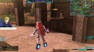 Mobile Suit Gundam Online Gameplay Melee Beam Saber and Daggers