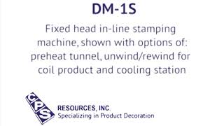 CPS Resources DM-1 \u0026 DM-1s In-Line Stamping