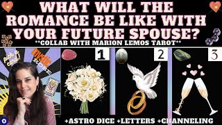 WHAT WILL THE ROMANCE BE LIKE WITH YOUR FUTURE SPOUSE? TAROT PICK A CARD collab w/ @lemosmarion