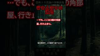 【恐怖/不思議話】行き止まりの通路【恐怖体験談集】 #怖い話 #怪談 #心霊 #恐怖 #都市伝説 #不思議な話