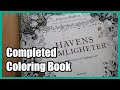 Completed Coloring Book ~ Lost Ocean by Johanna Basford