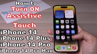 How to Turn ON Assistive Touch: iPhone 14/iPhone 14 Plus/iPhone 14 Pro/iPhone 14 Pro Max