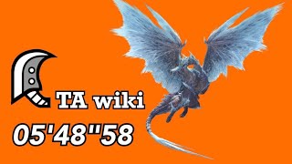 [MHWI] 歴戦王イヴェルカーナ 大剣 TA wiki 05'4858