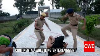 CWE |   Police Attacked  Sukhi And Shanky | Sukhi Got Injured