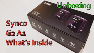 SYNCO G2 A1 Unboxing What's Inside