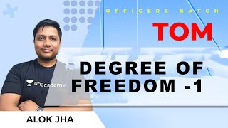 Degree Of Freedom -1 | L : 4 | TOM| GATE (ME) 2022|  ESE2021