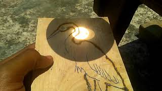 சூரிய ஒளியில் சித்திரம்/How to make heliography art/Sun lite art