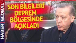 CANLI | Cumhurbaşkanı Erdoğan Deprem Bölgesinde