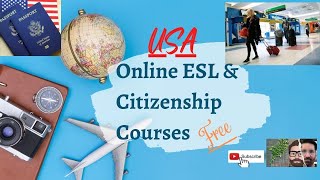 Free USA Citizenship Course# Online ESL