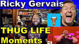 Ricky Gervais THUG LIFE moments Compilation - Part 1 Reaction