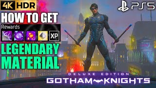 How to Get NTH Metal Legendary Material GOTHAM KNIGHTS Legendary Salvage|Gotham Knights Legends Gear