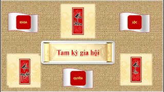 Tam kỳ gia hội cách - Tam hóa - Hóa Khoa, Hóa Quyền, Hóa Lộc - quý cách trong lá số tử vi.