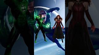 Green Lantern vs Marvel #youtubeshorts #marvelvsdc
