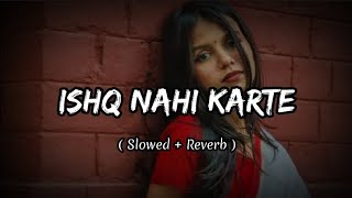 Ishq Nahi Karte Lofi Song |Slowed+Reverb| B Praak, Emraan Hashmi New Song | #new #lofi #trendingsong