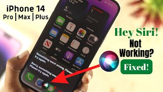 How to Enable Siri If Not Working On iPhone 14 Pro/Max/Plus! [iOS 16]
