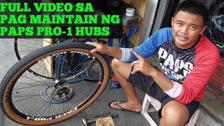 FULL VIDEO PANO MAG SERVICE NG PAPS PRO-1 HUBS - BEND SPRING. PALIT BEARING.LINIS BEARING